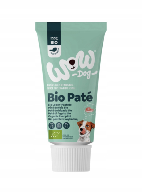 Produkt bez nazwyWOW BIO Leberpastete mięsna pasta z wątróbką 80g Produkt bez nazwyWOW BIO Leberpastete mięsna pasta z wątróbką 80g