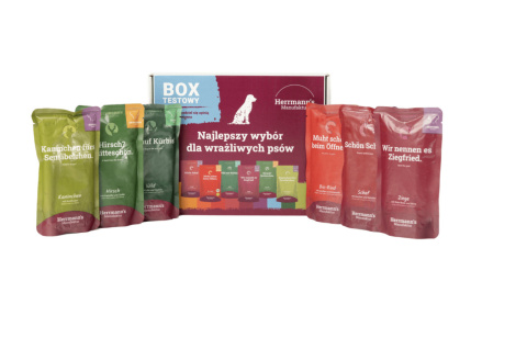 HERRMANN'S MANUFAKTUR Box testowy dla psów HERRMANN'S MANUFAKTUR Box testowy dla psów
