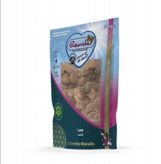 RENSKE Crunchy Biscuits Lamb - ciasteczka dla psa z jagnięciną (200g)