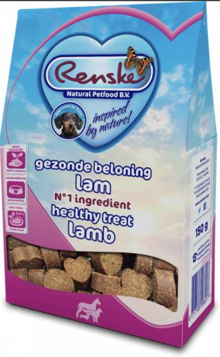 Renske Healthy Treat lamb - ciasteczka z jagnięciny dla psów (150g)