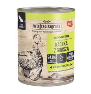 Wiejska Zagroda Kaczka z gruszką 800 gr