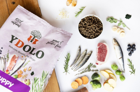 YDOLO Puppy Wieprzowina Iberico i ryby 2,5kg PÓŁWILGOTNA Szczeniąt